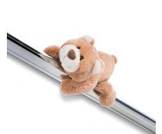 Nici 44461 Kuscheltier mit Magnet Daddy-Bär 12cm MagNICI, BRAUN