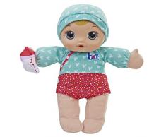 Baby Alive E3137ES0 Kuschelbaby blondhaarige Puppe, Mehrfarbig, 6,4 x 10,2 x 17,8 cm