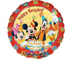 Anagram Folienballon International Mickey und Friends Birthday Pack, multicolor