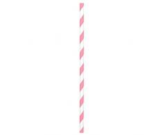 amscan 400074–109 19 cm NEU Papier Trinkhalme