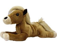 Hermann Teddy Collection Plüschpferd Goldmähne, ca. 40cm, GH-Exkl, bunt