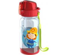 HABA 303695 Trinkflasche Feuerwehr Kinder-Trinkflasche für Feuerwehr-Fans 400ml