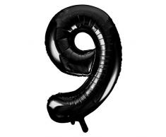Unique Party Folienballon im Zahlen-Design, groß, 86,4 cm