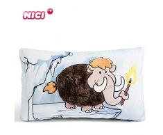 NICI Kuscheltierkissen Mammut 43 x 25 cm – Kuschelkissen Mammut für Mädchen, Jungen & Babys – Flauschiges Stofftier-Kissen – Plüschtier-Kissen NICI – Gemütliches NICI Kissen – Ab 12 Monate – 45317