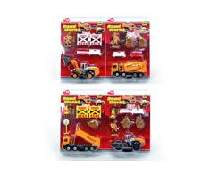 Mezzi costruzione c/acc.4 ass. - Spielzeugen Kreative Spiele SIMBA TOYS