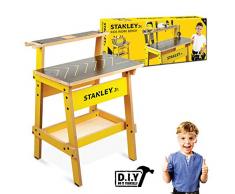 Stanley Jr. WB002-SY Werkbank für Kinder, gelbschwarz