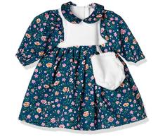 Puppenmode Sturm 2620-1 Kleid mit Tasche für Puppen, Blau