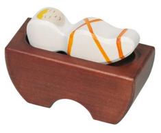 Holztiger Jesuskind 3 in Krippe, 80310