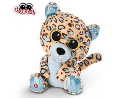 NICI Glubschis: Das Original – Glubschis Leopard Lassi 25 cm – Kuscheltier Leopard mit großen Augen – Flauschiges Plüschtier mit großen Glitzeraugen – Schmusetier für Kuscheltierliebhaber – 45566