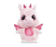 Aurora World 60334 - Yoohoo and Friends Drache Plüschtier, 5 Zoll, rosa