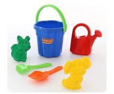 Polesie Eimergarnitur Blume mit Gießkanne groß, 6-TLG. (Set Nr.95)