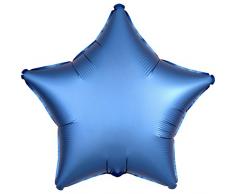 Amscan 3681101 Folienballon, Azure, Stern