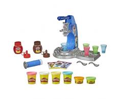 Play-Doh Drizzy Eismaschine mit Toppings, inklusive Play-Doh Drizzle Knete und 6 Play-Doh Farben