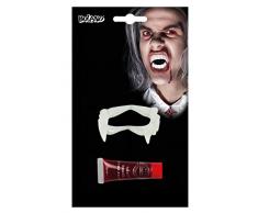 Boland Vampir Set Enthält 1 Zahnbürste, 1 Blut Fake 11 ml, mehrfarbig, 545162