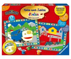 Ravensburger 27747 - Chuggington - Malen nach Zahlen Junior, 30x24 cm (2 Motive)