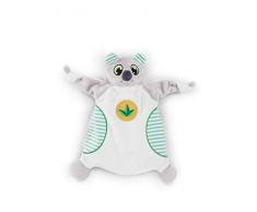 Nici 45823 Schlafmützen Schmusetuch Koala Kappy, Schnüffeltuch für Babys zum Trösten, Einschlafen und Kuscheln