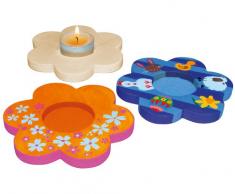 EDUPLAY 800197 Blume Teelichthalter (3-teilig)