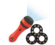 Lexibook, Miraculous, Taschenlampe und Projektor mit 3 Scheiben, 24 Bilder, erstellen Sie Ihre eigenen Geschichten, LTC050MI