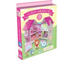 Manolito Books-9788417299569 Buch mit Modell, Motiv: Puppenhaus, Mehrfarbig (9788417299569)