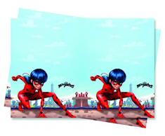 Procosia Tischdecke, Rot, Schwarz, 20055