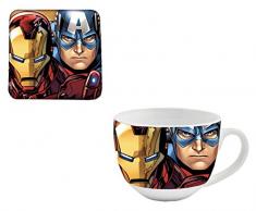 Coriex M94628 Marvel The Avengers Tasse, Untertasse