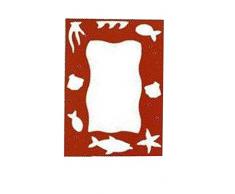 Anthony Peters Schablonen für Bordüren, A4, 4 Stück