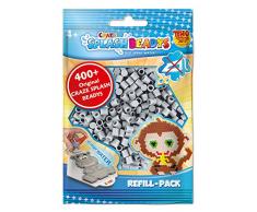 CRAZE SPLASH BEADYS Nachfüll Set Ersatzperlen hellgrau light grey Refill Pack Bügelperlen ohne Bügeln 11935