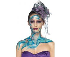 Smiffys 46234 - Flüssiger Latex Topf und Schwamm, 59 ml, Türkis