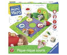 Ravensburger – Ministeps – 04715 – Pique-Nique Souris – Lernspiel (französische Version)