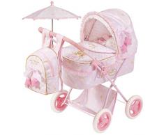 DECUEVAS 85028 Klappbarer Puppenwagen Maria, Mehrfarbig