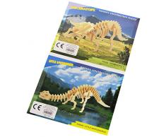 Out of the blue Holzpuzzle Dinosaurierskelett