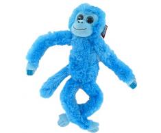 Aurora World 60202 - Hängender Chimpanse, Plüschtier, 19 Zoll, blau