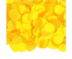 Folat feestartikelen.nl Konfetti Party-Deko gelb 100g Einheitsgröße