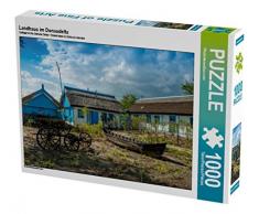 CALVENDO Puzzle Landhaus im Donaudelta 1000 Teile Lege-Größe 64 x 48 cm Foto-Puzzle Bild von Photo4emotion.com
