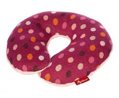 SIGIKID Mädchen, Nackenkissen Pony Hoppe Dot, Schlafkissen, empfohlen ab 12 Monaten, lila/rosa, 39283