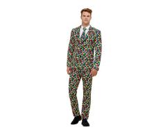 Smiffys 40389M Offiziell lizenzierter Rubiks Cube Anzug, Herren, mehrfarbig, M – Größe 96,5-101,6 cm
