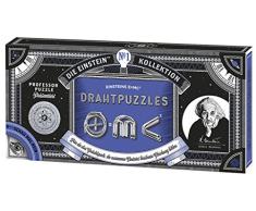 moses. Albert Einsteins E=mc² Drahtpuzzles , Professor Puzzle Geduldspiel aus Metall , 3 Aufgaben in einem Set