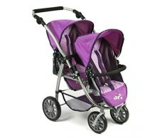 Bayer Chic 2000 689 28 Tandem Buggy Vario, Purpur Checker, lila
