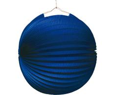 amscan Lampion blau flammwidrig, Durchmesser – 25 cm