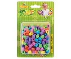 Hama 8521 Bügelperlen Maxi, Pastellmix, ca. 250 Perlen in 6, bunt
