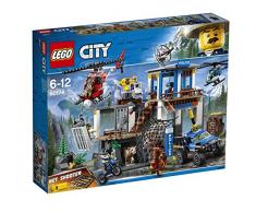 LEGO City 60174 - Bergpolizei Hauptquartier Cooles Kinderspielzeug