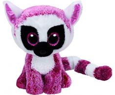 TY 37225 - Leeann - Lemur Pluschtier mit Glitzeraugen Glubschis Beanie Boos, rosa