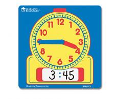 Learning Resources Beschreib und abwischbare Uhren für Schü,