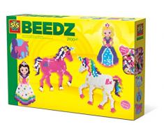 SES Creative 06216 Beedz Bügelperlen Einhörner und Prinzessinnen
