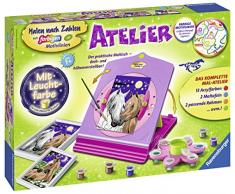 Ravensburger Malen nach Zahlen 28507 - Atelier Pferde