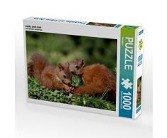 CALVENDO Puzzle Jacky und Jack 1000 Teile Lege-Größe 64 x 48 cm Foto-Puzzle Bild von Tine Meier