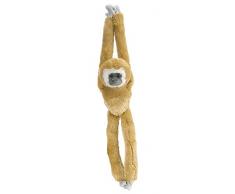 Wild Republic 15258 - Hanging Monkey Weißhandgibbon Plüsch-Affe, 51 cm