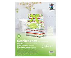 Ursus 5150012 - Geschenkbox aus Fotokarton Celina 12, 5 Stück