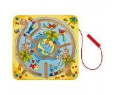 Goki 53818 Magnettafel Labyrinth Island, Mehrfarbig