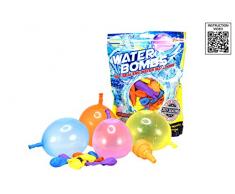 Unbekannt TOI Toys 65080 Wasserballons, 100 Wasseballons z mit Wasserhahn Kappe